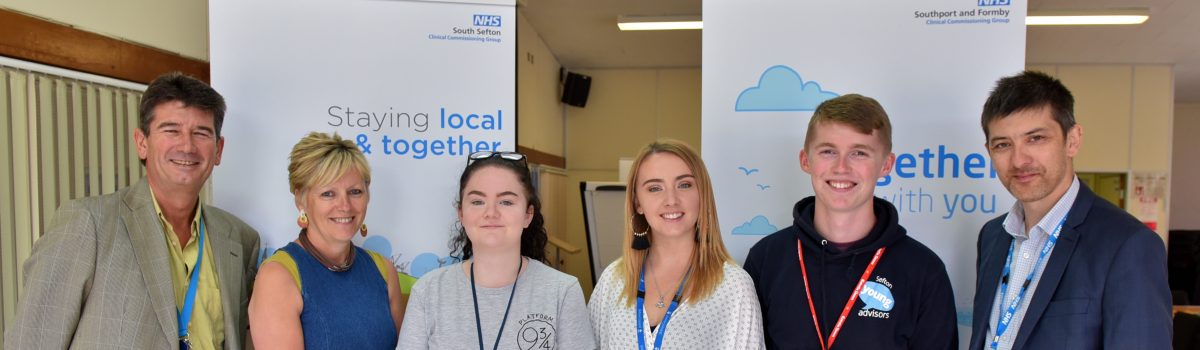 Young people in Sefton help to shape their local NHS