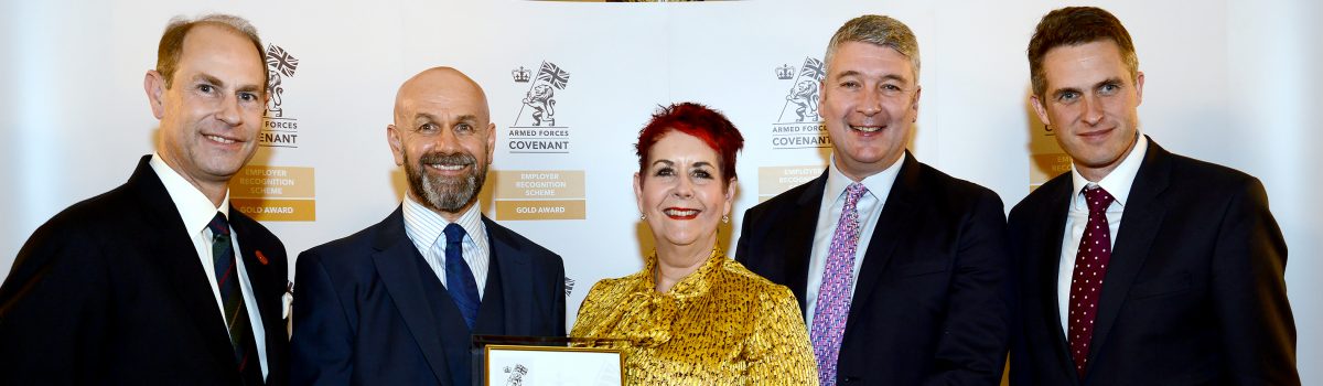 Sovini Group receives Royal Gold Award for supporting the Armed Forces
