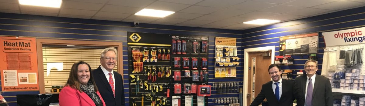 Bootle electrical start-up praise InvestSefton for plugging in to growth opportunities