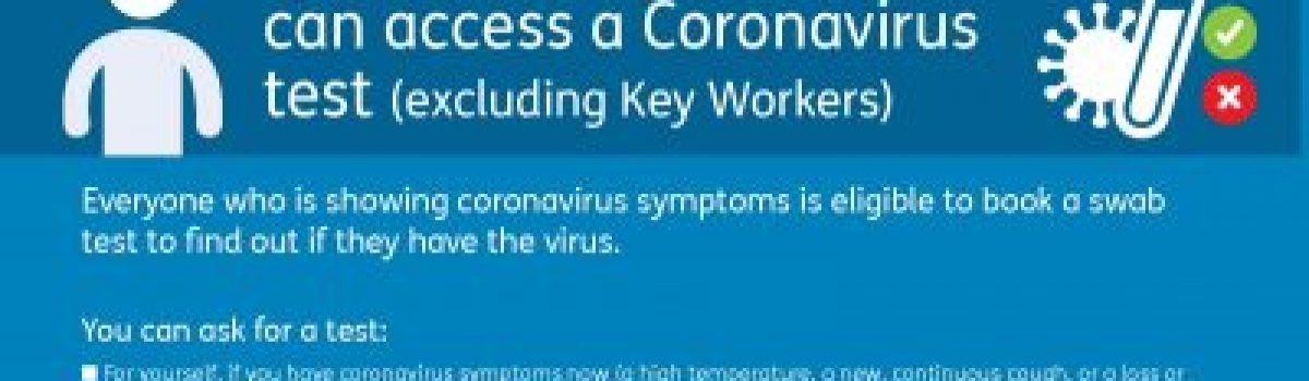 Coronavirus Testing now available to anyone over the age of 5