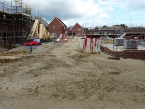 Housing Construction site