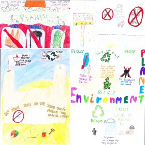 Ainsdale primary school kids drawings