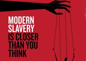 Tackling modern slavery poster