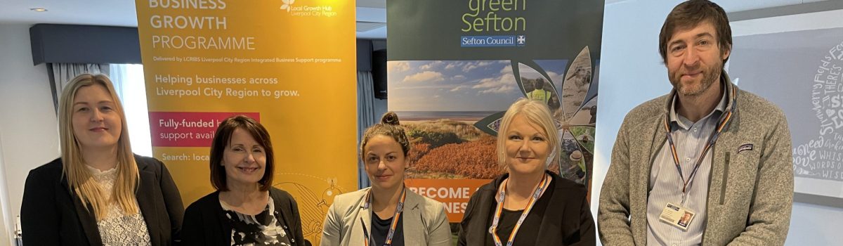 Businesses pledge to reduce their carbon footprint at InvestSefton net zero event