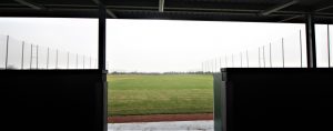 View down new Bootle Golf Course Driving Range