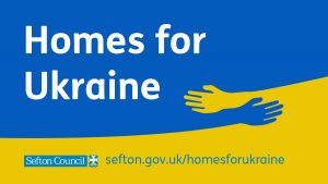 Sefton Homes for Ukraine logo