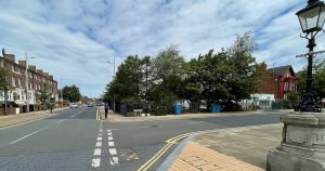 Junction of Trinity Road and Oriel Road, Bootle.