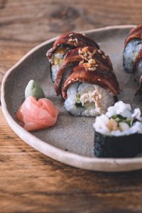 Sushi rolls currently served at Kaizen