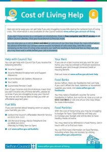 Cost of Living factsheet