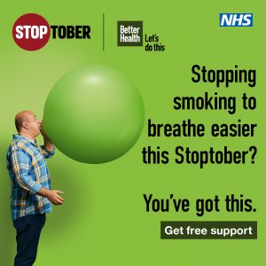Stopping smoking to breathe easier this Stoptober? You've got this