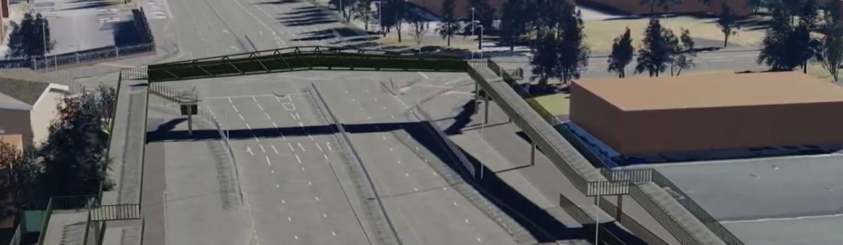 Footbridge closure on A5036 Park Lane – update