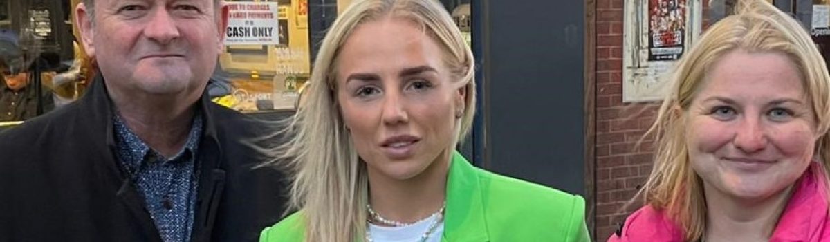 ‘A real honour’ says Bootle superstar Alex Greenwood as she unveils huge hometown mural