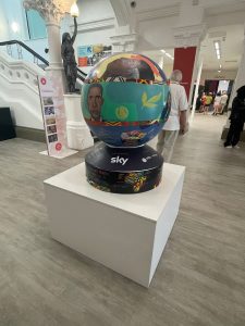 Community globe in The Atkinson