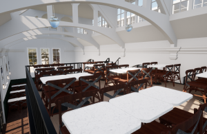 How the refurbishment of Crosby's Carnegie Library could look.