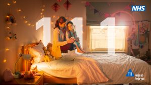 NHS 111 promotional image