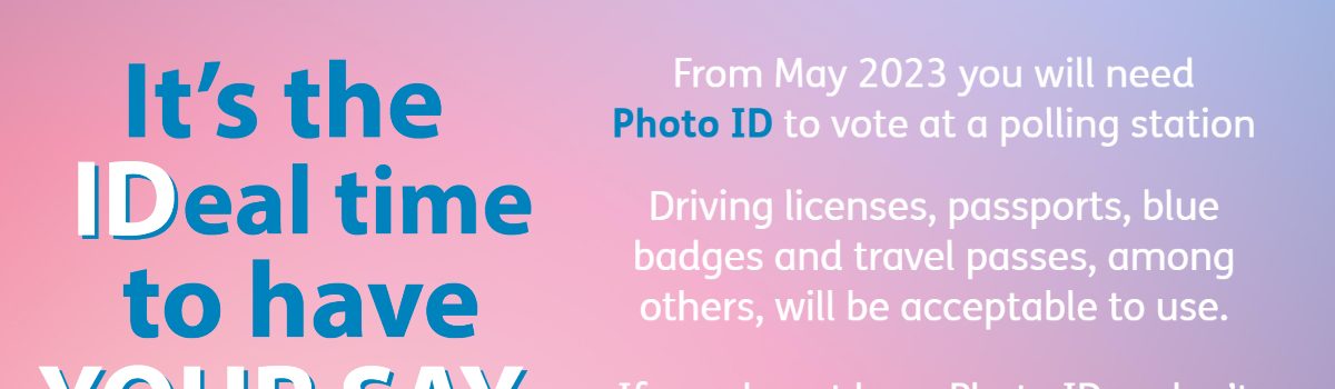 Just over a week left to apply, for anyone who needs new, free Voter Authority Certificate as ID to vote at polling station