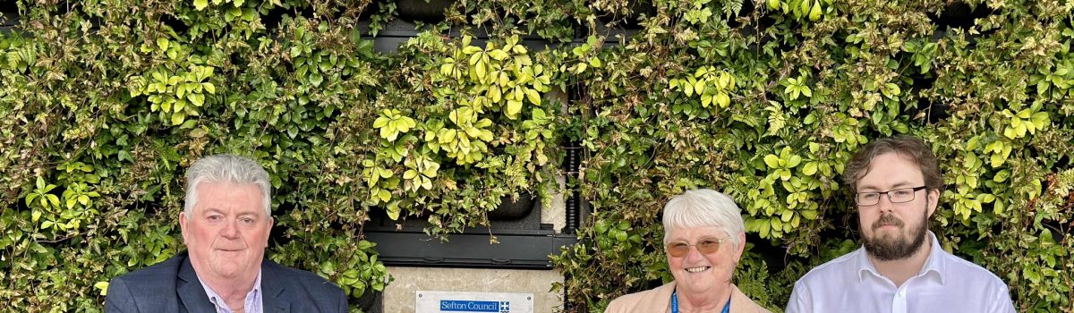 Memorial to ‘always smiling’ Sefton councillor unveiled in Bootle