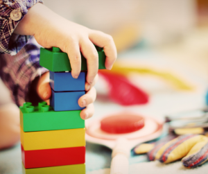 Children playing - decorative