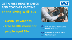 Living Well Bus graphic